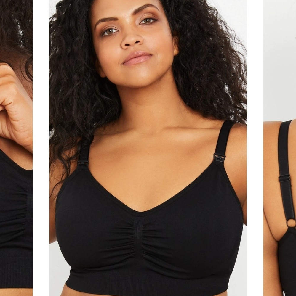PLUS SIZE SEAMLESS CLIP DOWN MATERNITY AND NURSING